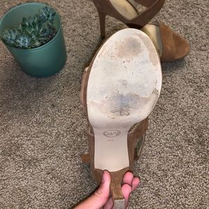 Michael Kors Shoes - Suede Michael Kors Heels Michael Kors Shoes - Suede Michael Kors Heels